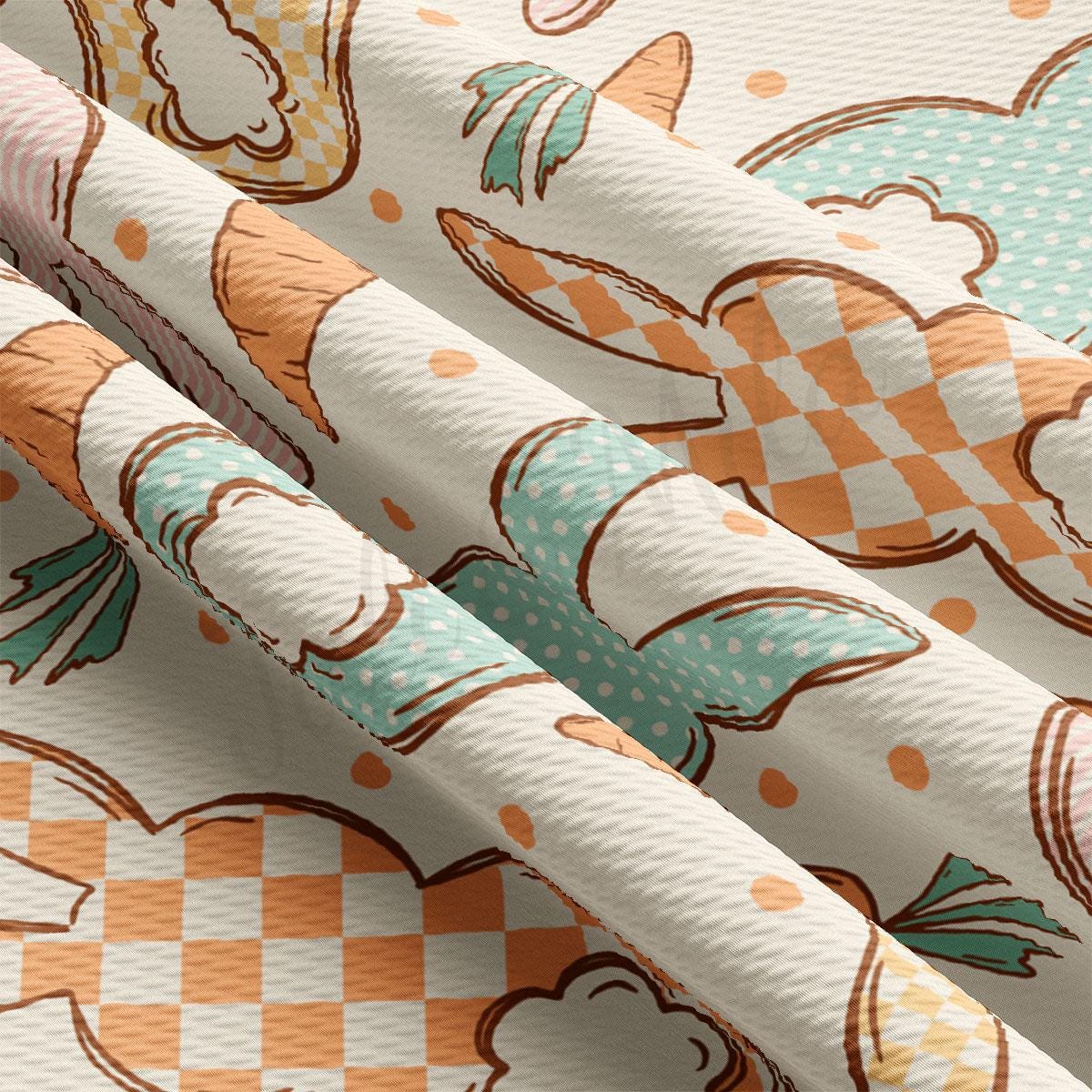 a close up of a pattern on a curtain