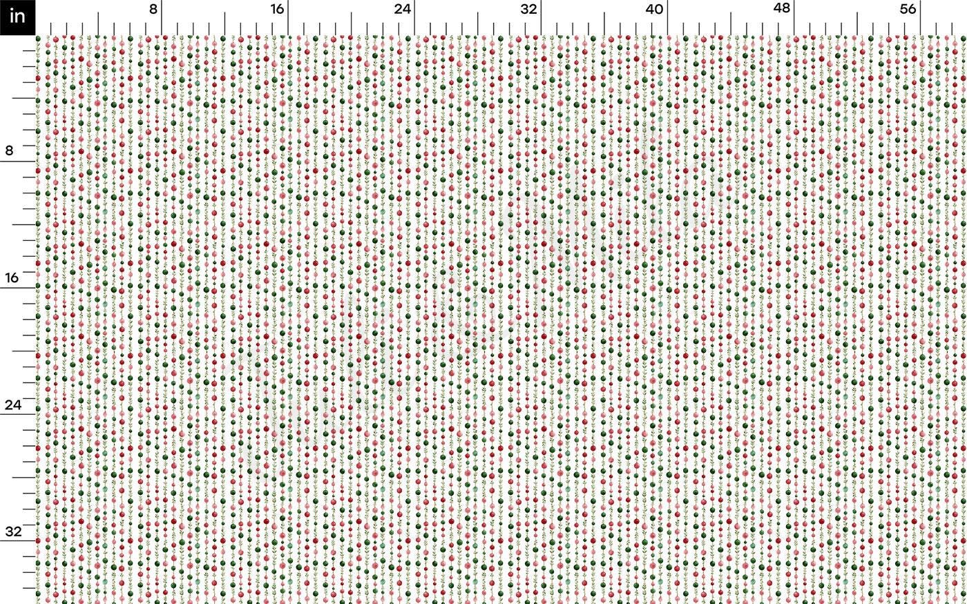 Christmas 100% Cotton Fabric By the Yard Printed in USA Cotton Sateen CTN3396