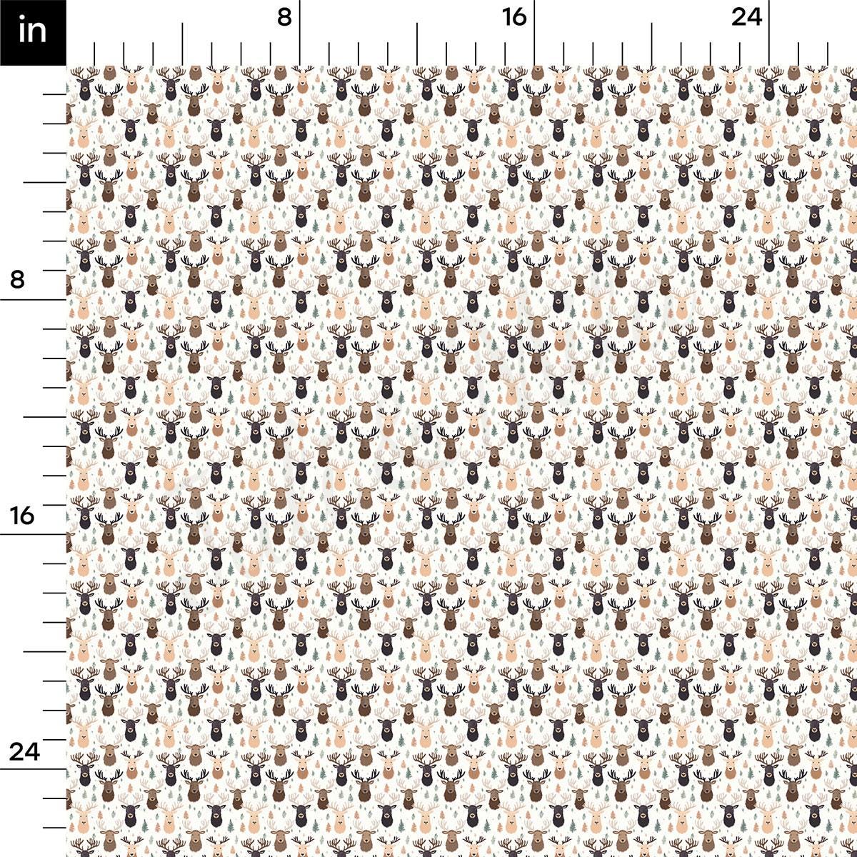 a ruler with a pattern of teddy bears on it