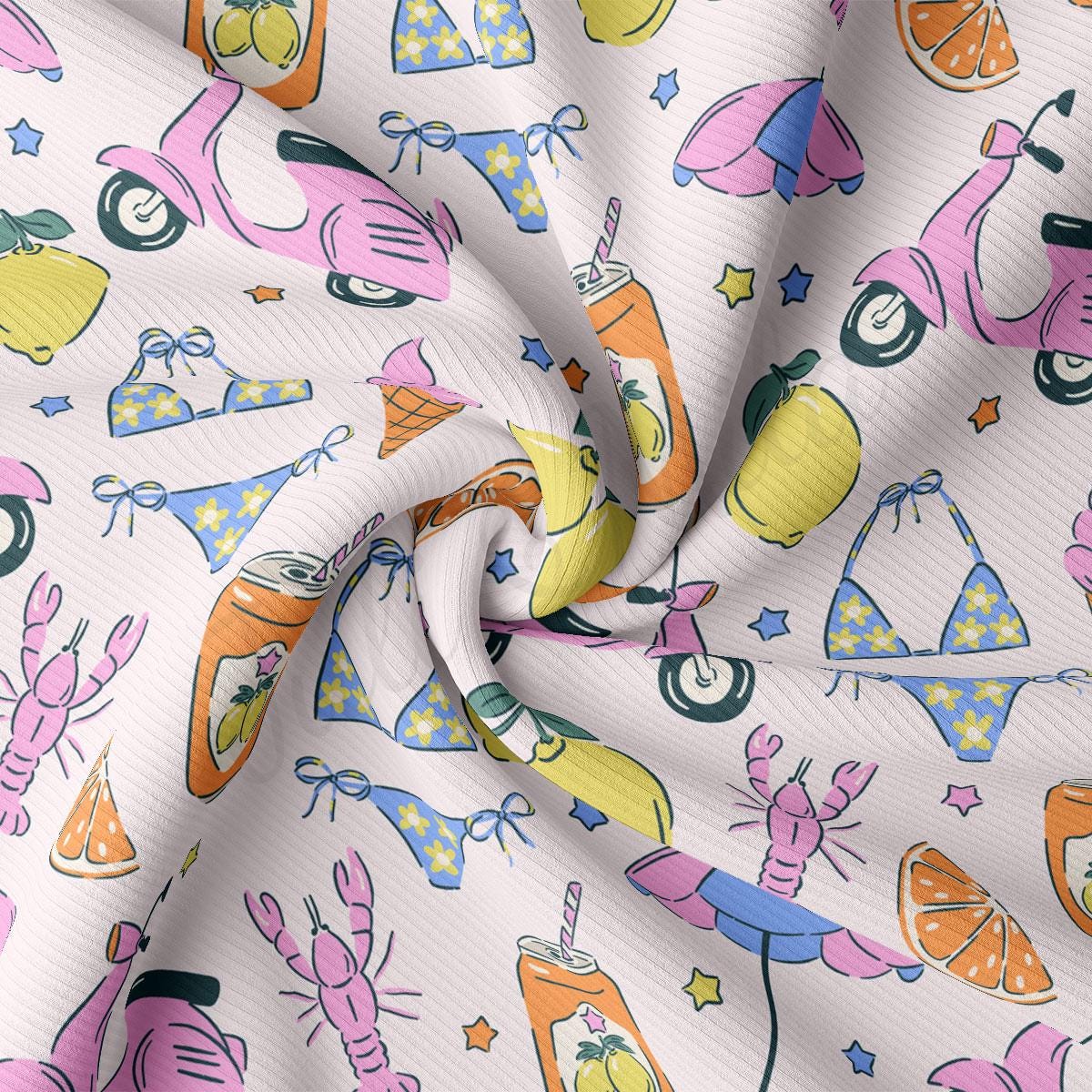 a close up of a pattern on a white fabric