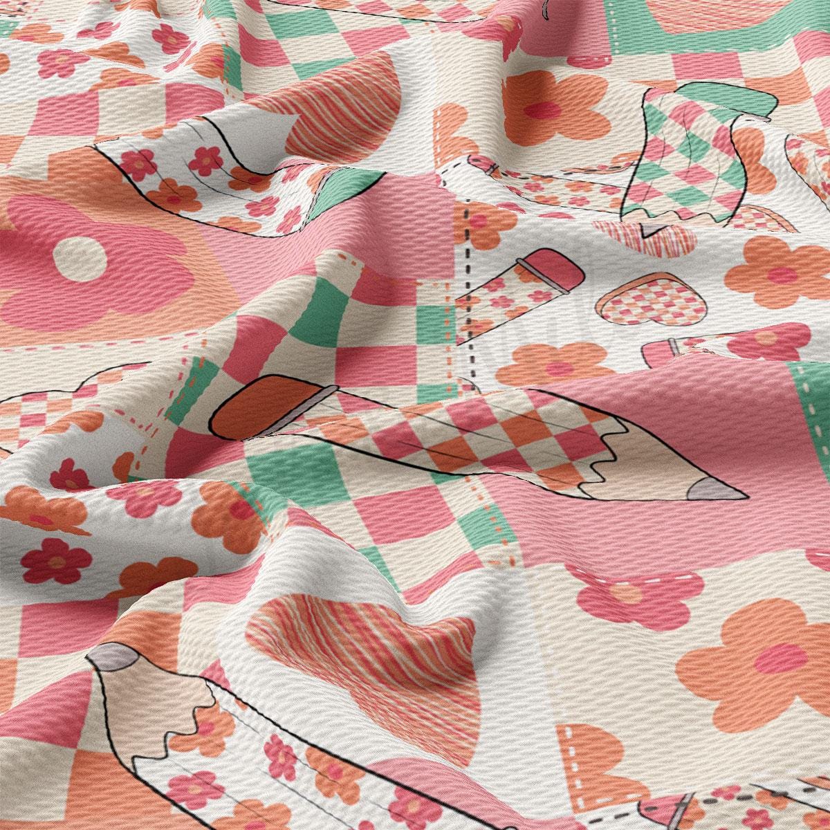 a close up of a pattern on a fabric