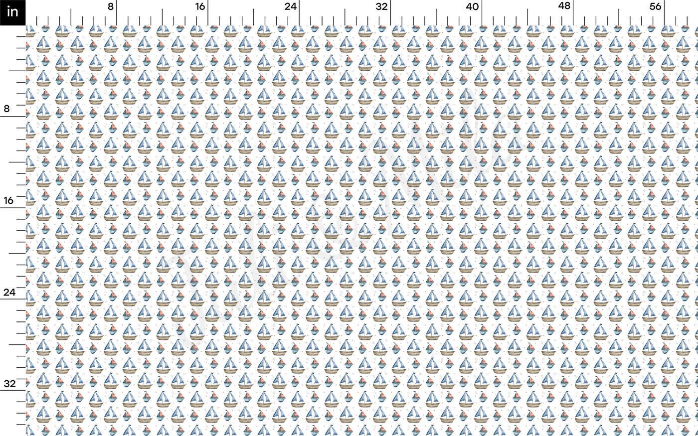 a graph with a lot of small boats on it