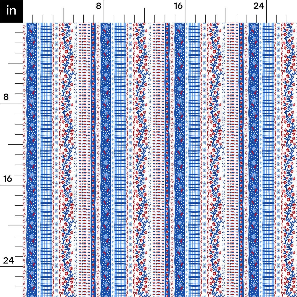 a line graph with a blue and red stripe on it
