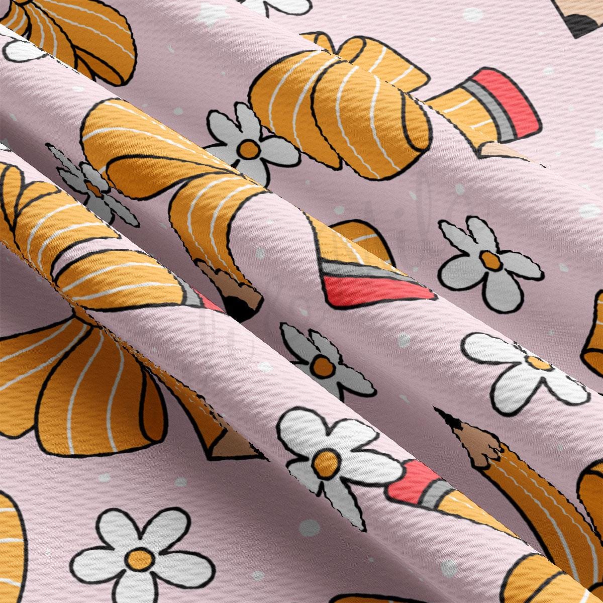 a close up of a pink background with flowers