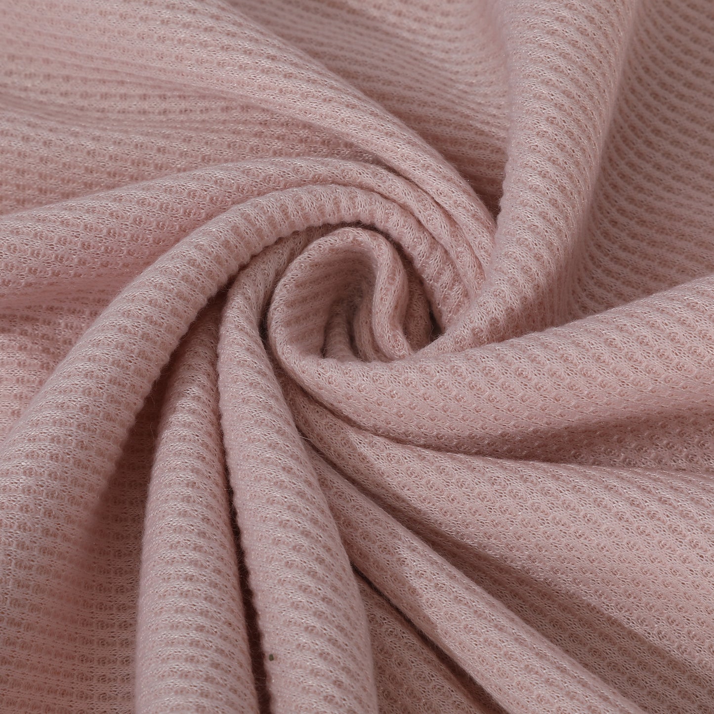 Waffle Stretchy Polyester Fabric 220 GSM