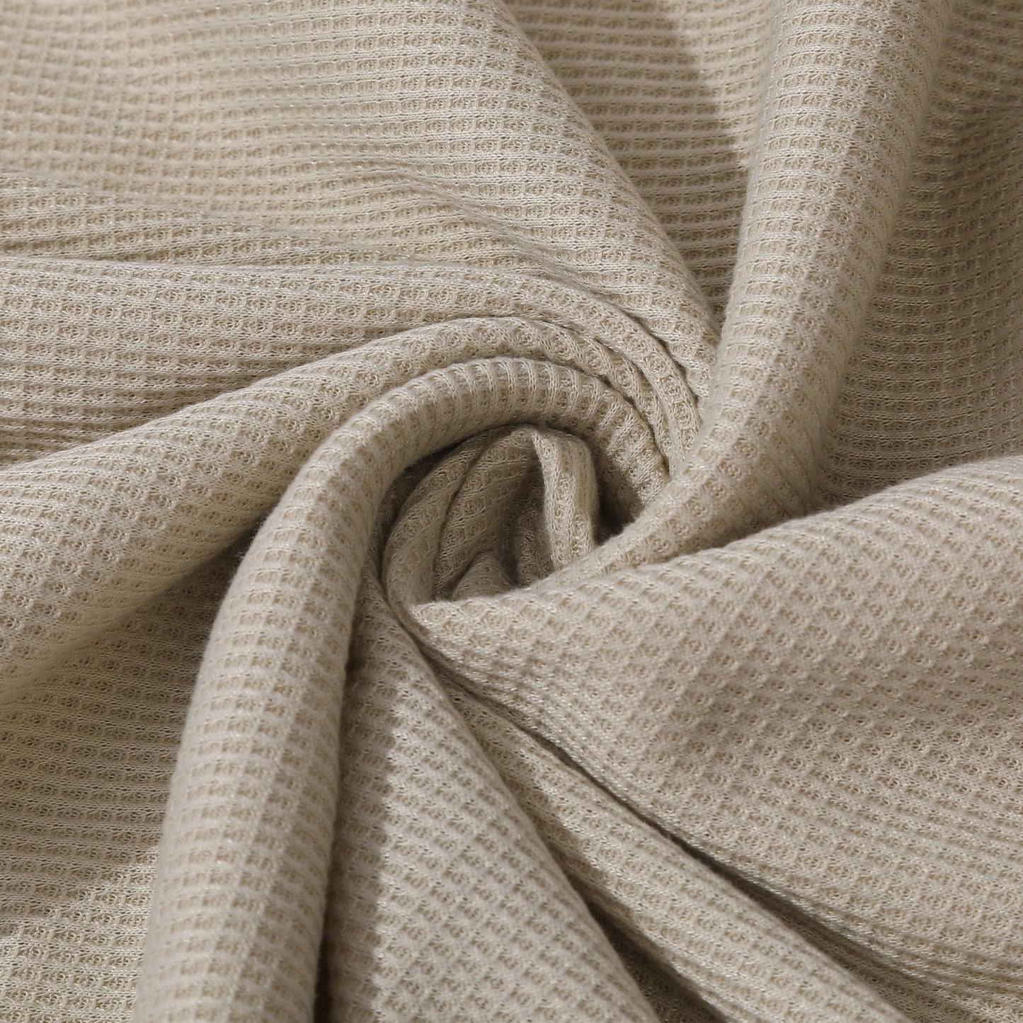 Waffle Stretchy Polyester Fabric 220 GSM