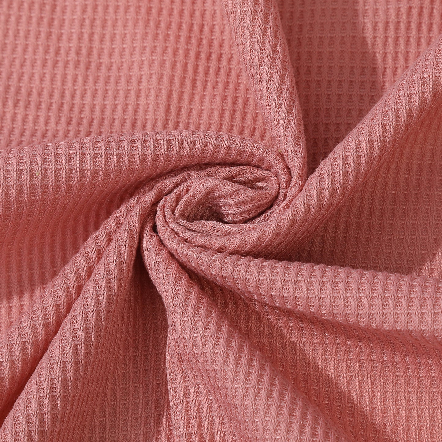 Waffle Stretchy Polyester Fabric 220 GSM