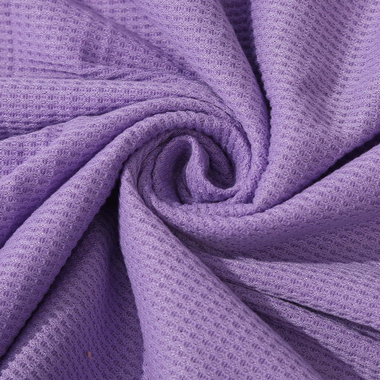 Waffle Stretchy Polyester Fabric 220 GSM