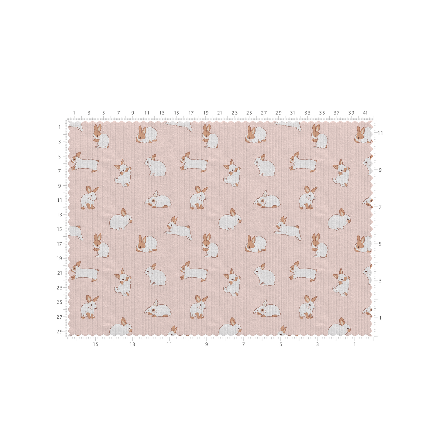 Rib Knit Fabric 1 Yard RBK2654