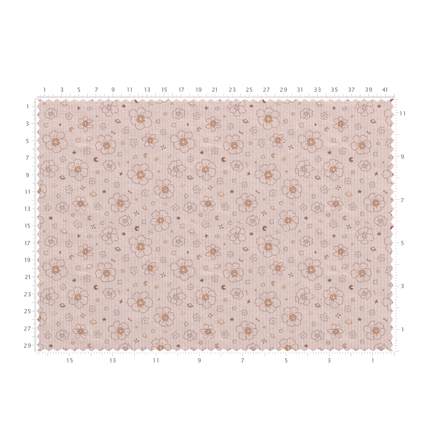 Rib Knit Fabric 1 Yard RBK2655