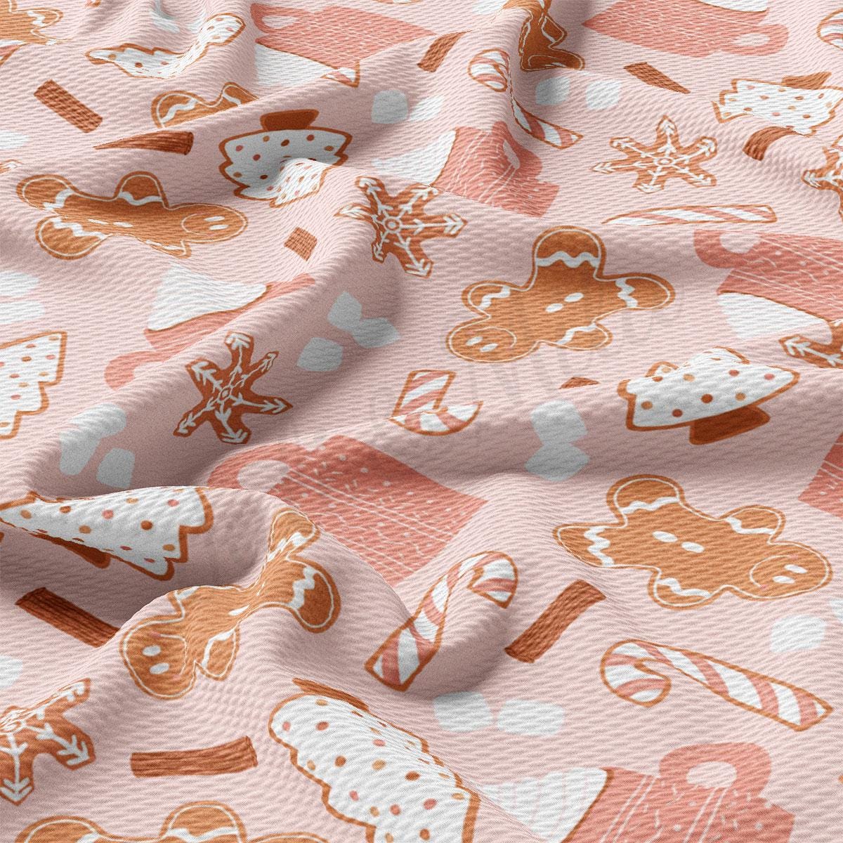 a close up of a pink and orange fabric