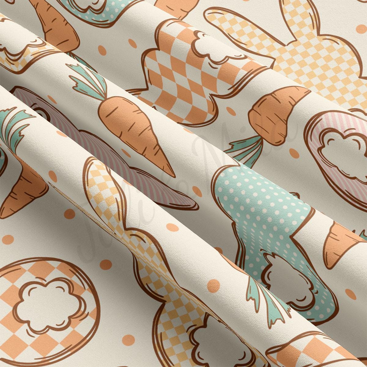 a close up of a pattern of carrots