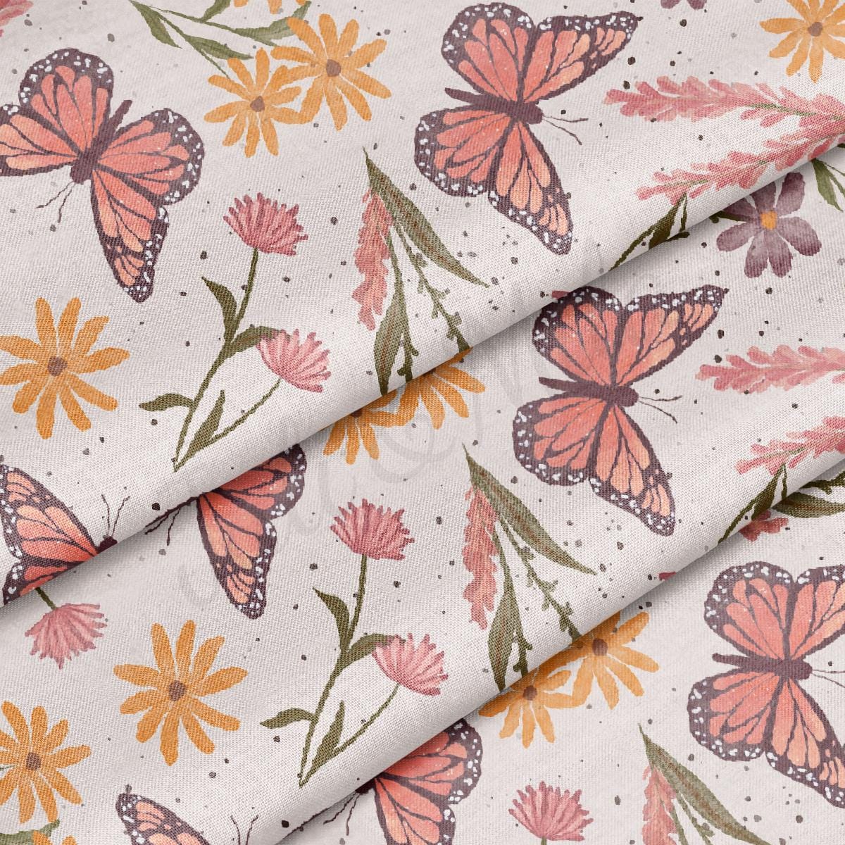 Cotton - Butterflies