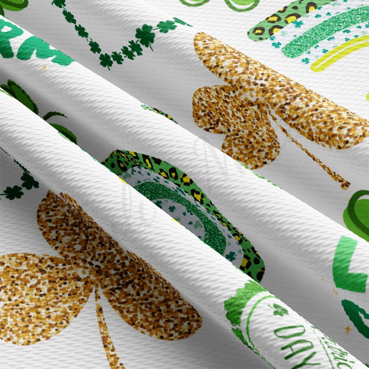 a close up of a st patrick&#39;s day pattern