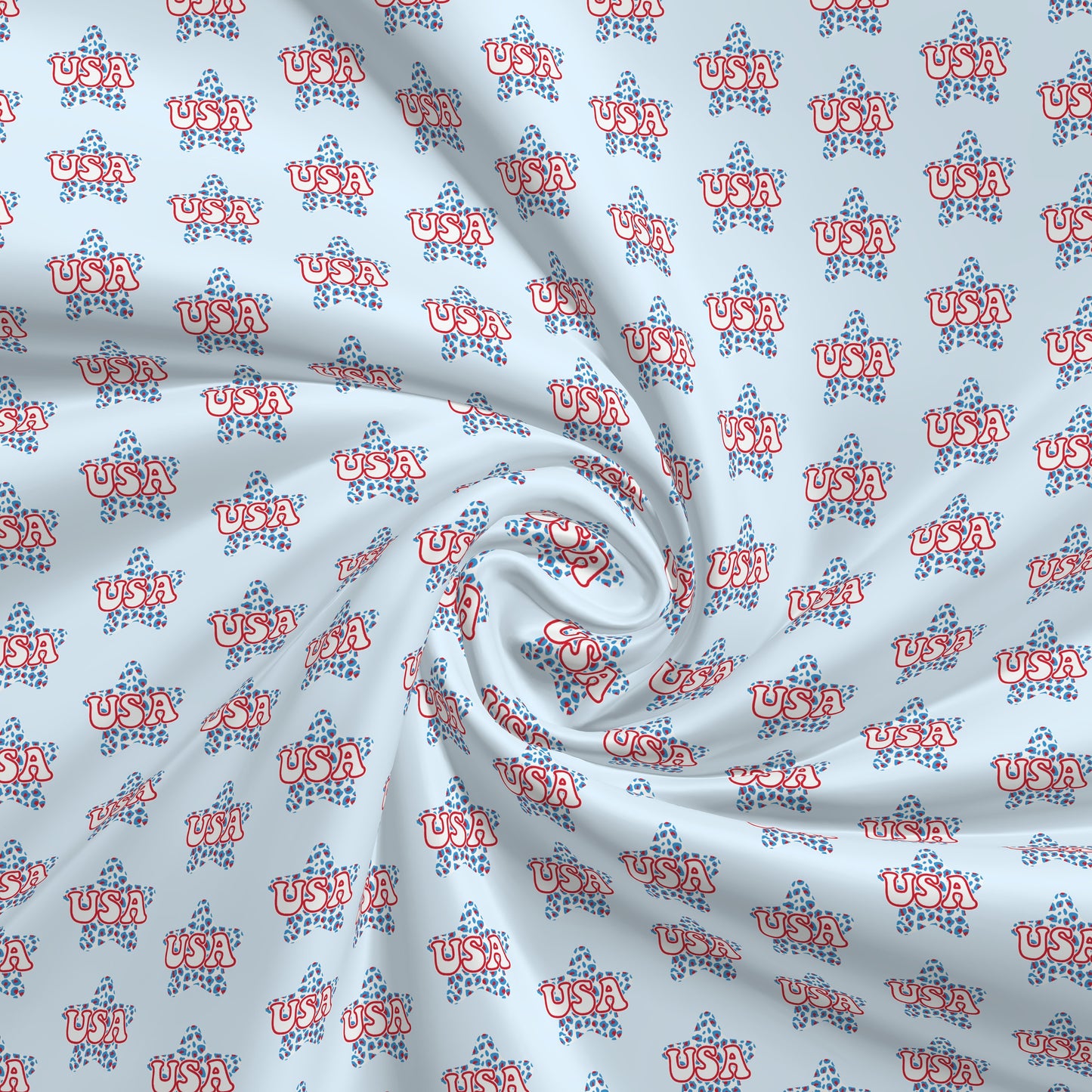 AA2581: 4th of July Patriotic Fabric by the Yard Bullet Liverpool Cotton Bamboo DBP Rib Knit Jersey Polyester Swim Waffle Scuba Minky