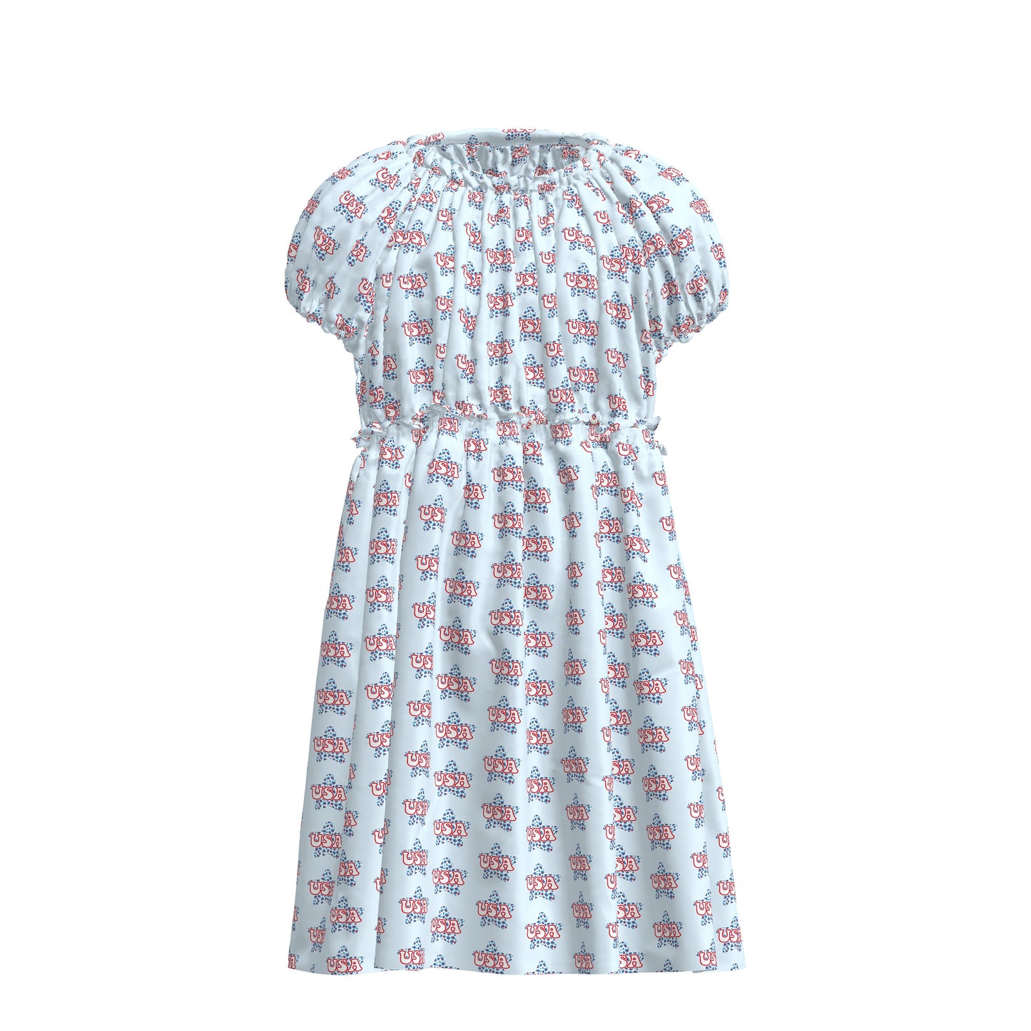 AA2581: 4th of July Patriotic Fabric by the Yard Bullet Liverpool Cotton Bamboo DBP Rib Knit Jersey Polyester Swim Waffle Scuba Minky