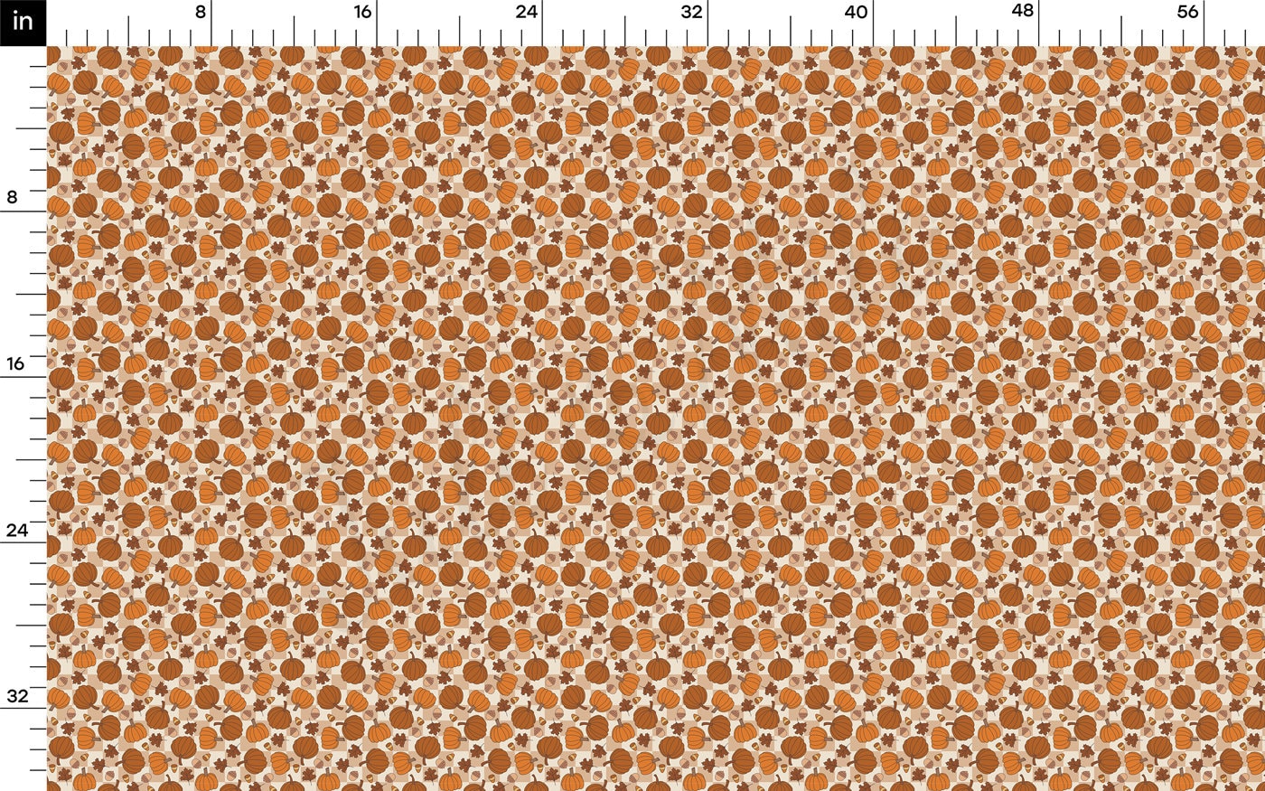 Fall Pumpkin Bullet Fabric AA2714