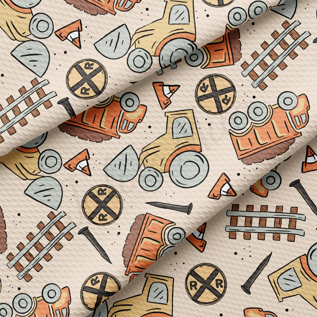 Contruction Bullet Fabric AA2716