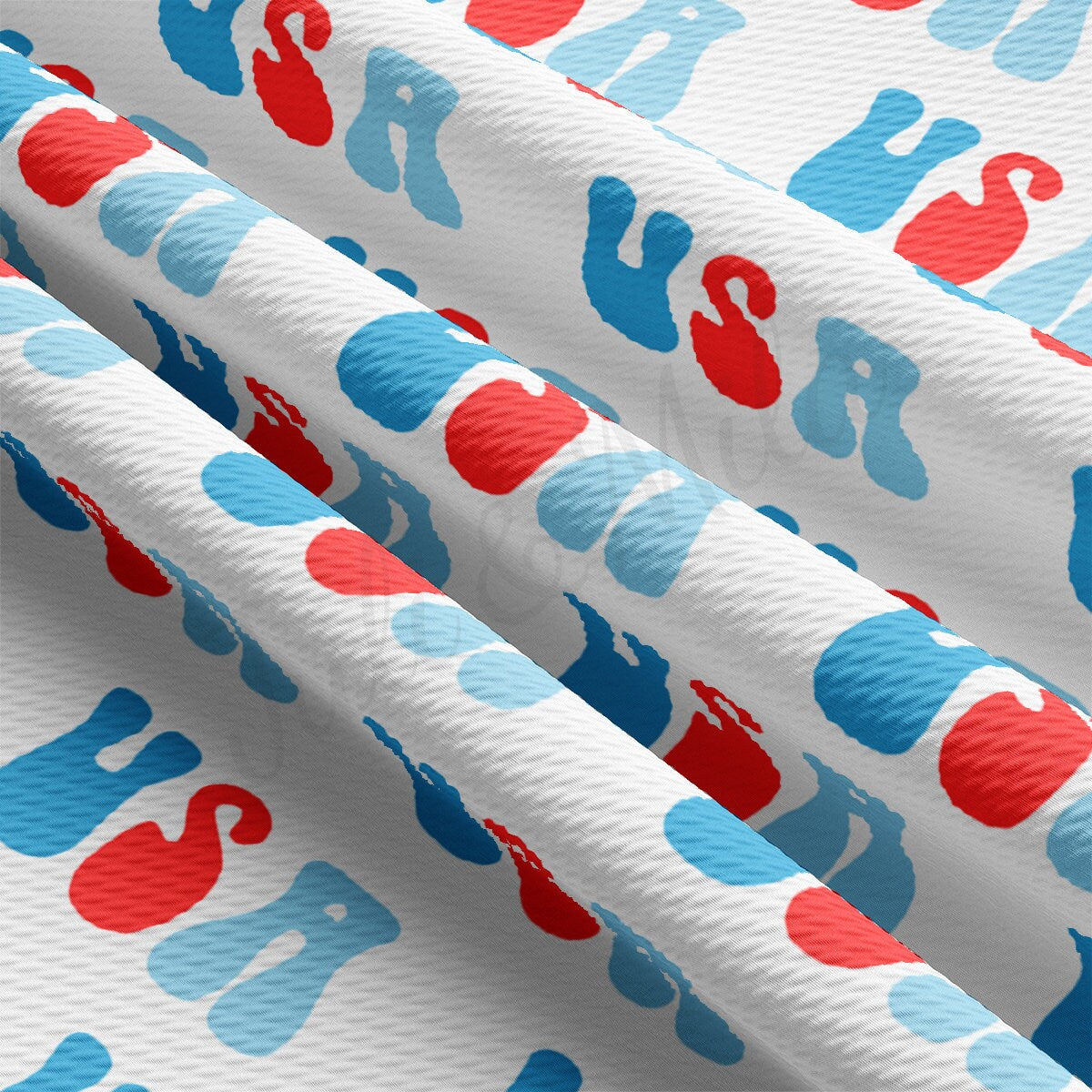 4th of July Patriotic Bullet Fabric AA2739