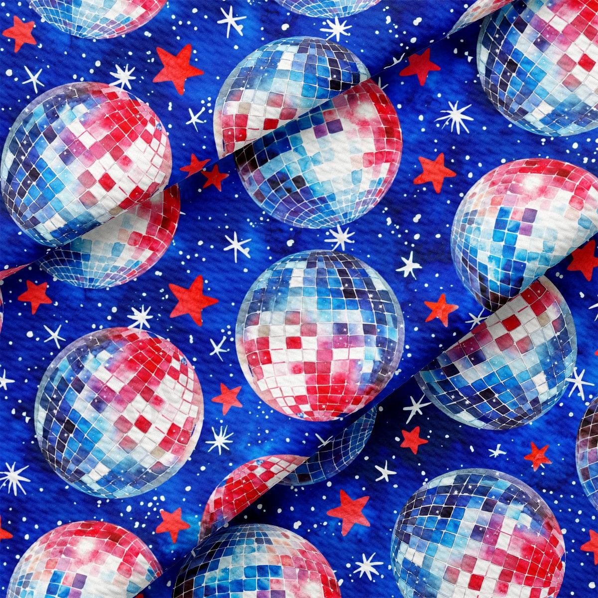 4th of July Patriotic Bullet Fabric AA2744