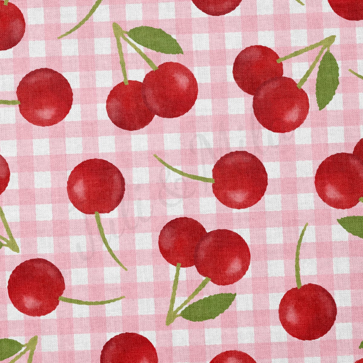 100% Cotton Fabric CTN2709 Cherry Cherries
