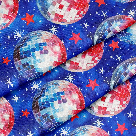 100% Cotton Fabric CTN2744 4th of July Patriotic