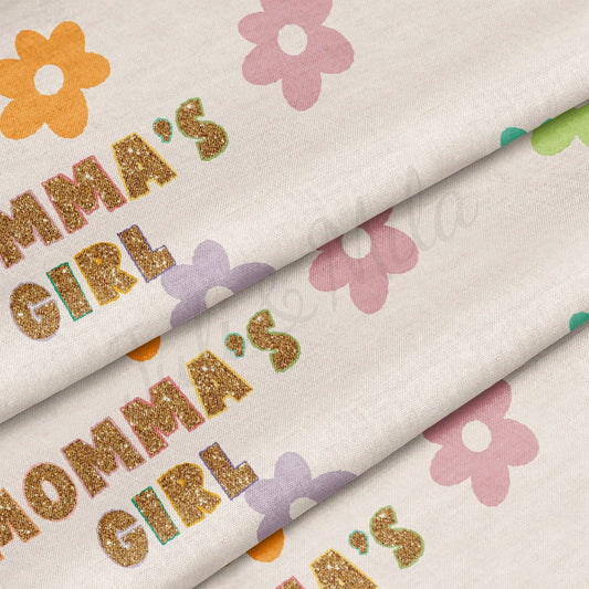 100% Cotton Fabric CTN2745 Momma's Girl