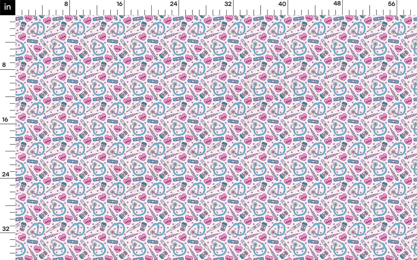 DBP Fabric Double Brushed Polyester DBP2718 Nurse
