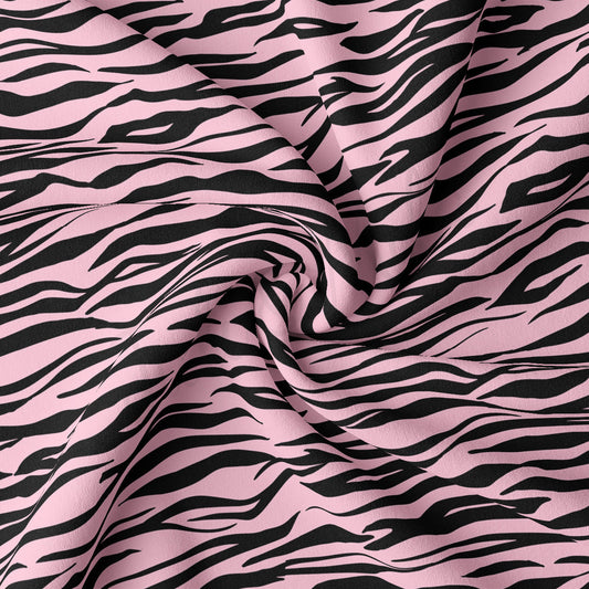 DBP Fabric Double Brushed Polyester DBP2724 Tiger