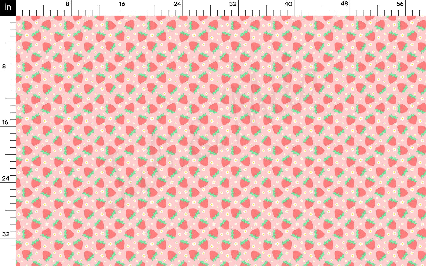 DBP Fabric Double Brushed Polyester DBP2727 Strawberry