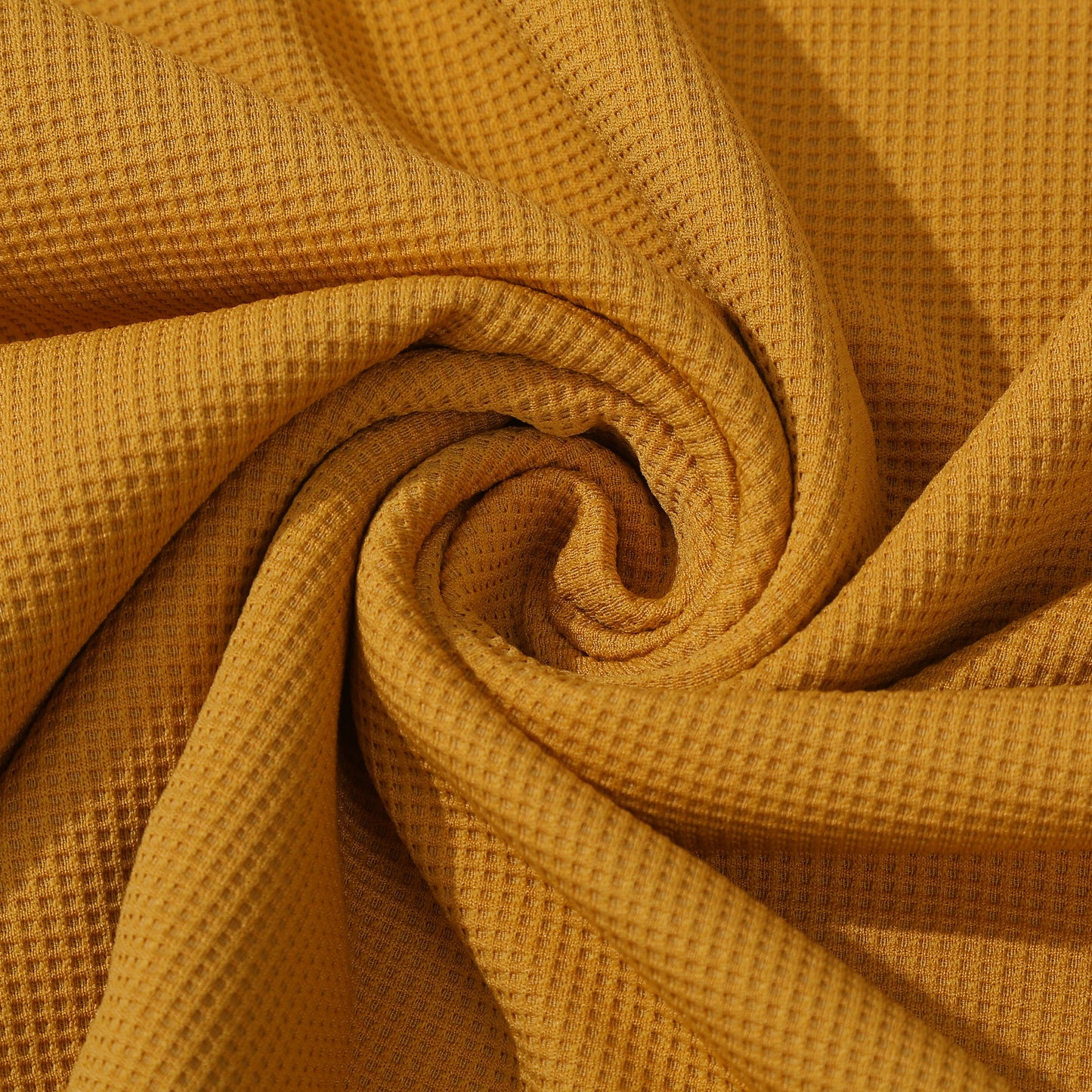 Waffle Fabric by the yard Waffle Knit Stretchy Fabric Stretchy Waffle Fabric Polyester Spandex 60 inches wide Solid Colors