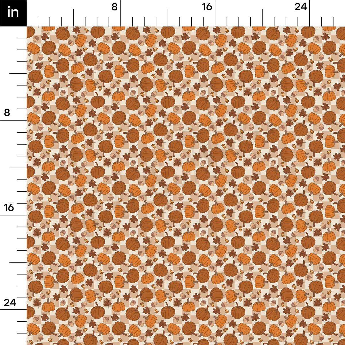 Fall Pumpkin Bullet Fabric AA2714