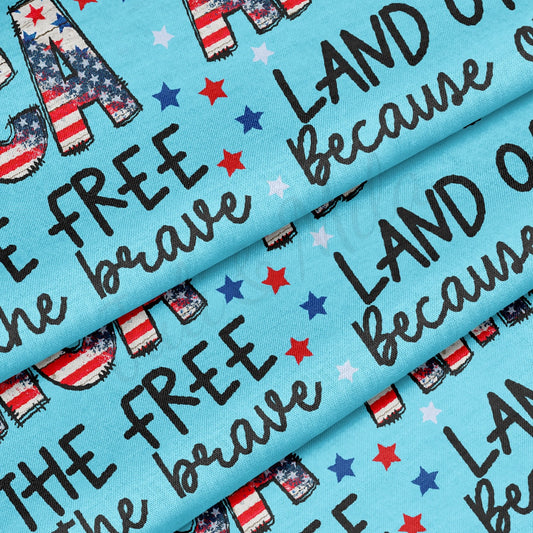 100% Cotton Fabric CTN2734 4th of July Patriotic