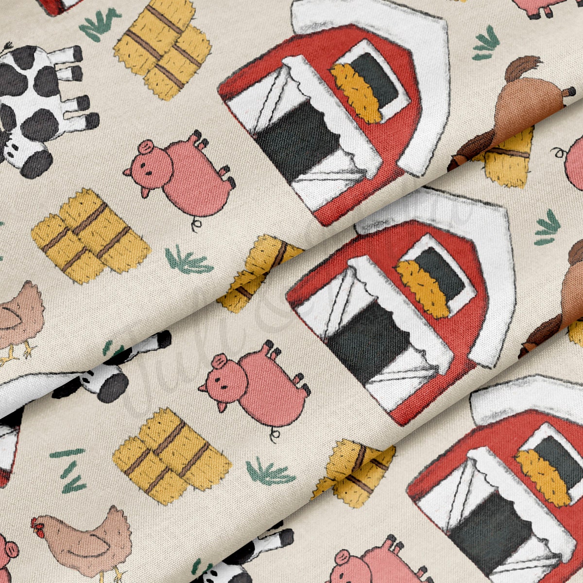 100% Cotton Fabric By the Yard Printed in USA Cotton Sateen -  Cotton  CTN956