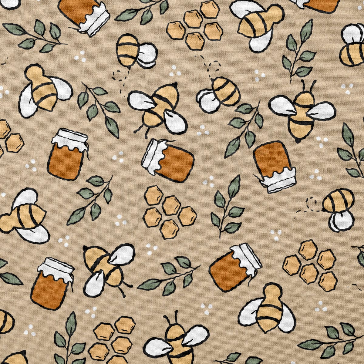 100% Cotton Fabric By the Yard Printed in USA Cotton Sateen -  Cotton  CTN1124