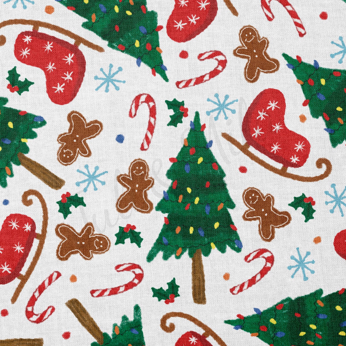 100% Cotton Fabric By the Yard Printed in USA Cotton Sateen -  Cotton  CTN998