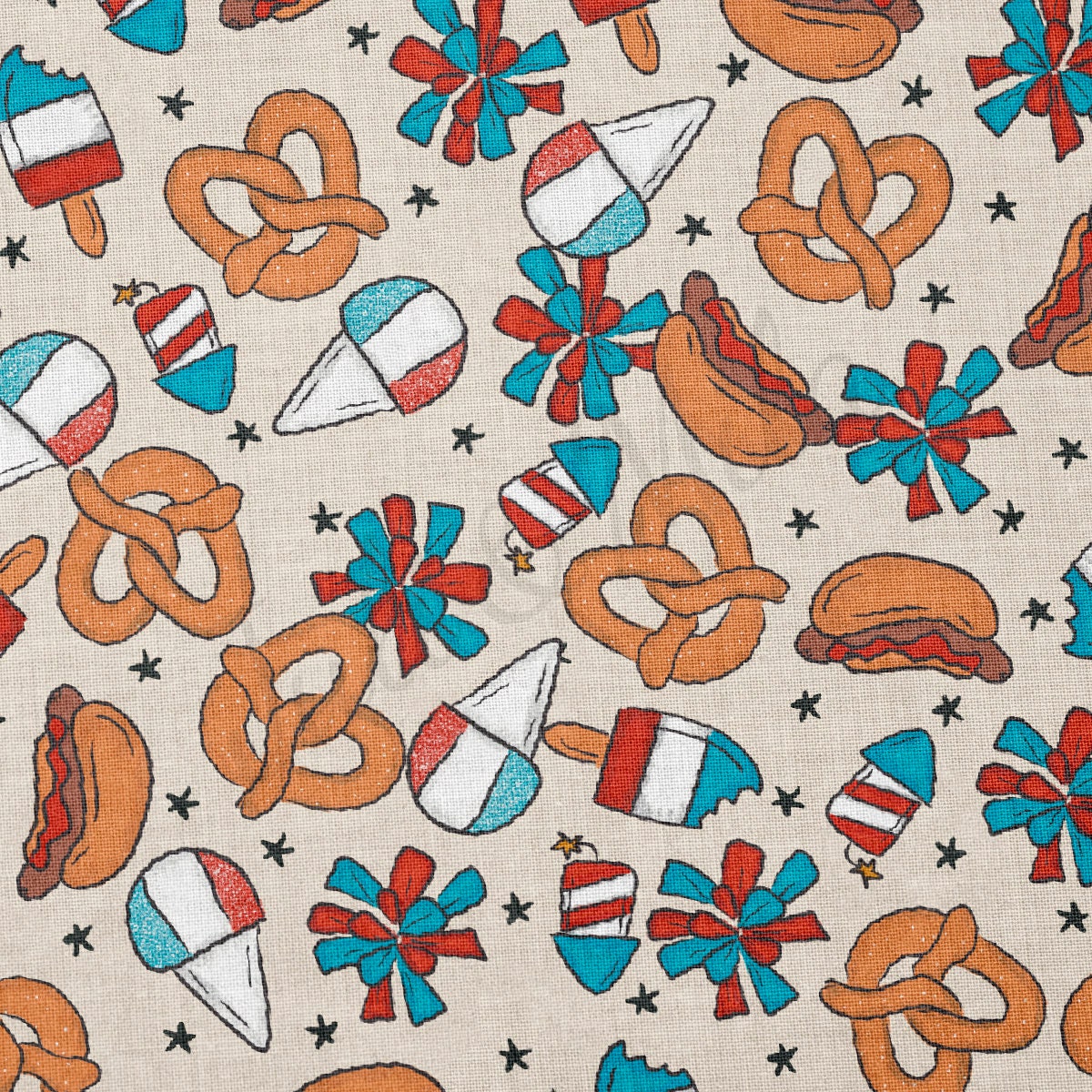 100% Cotton Fabric By the Yard Printed in USA Cotton Sateen -  Cotton  CTNPT58