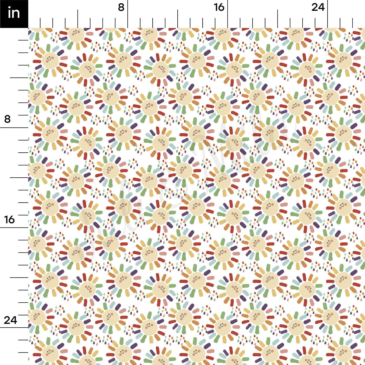 100% Cotton Fabric By the Yard Printed in USA Cotton Sateen -  Cotton  CTN437