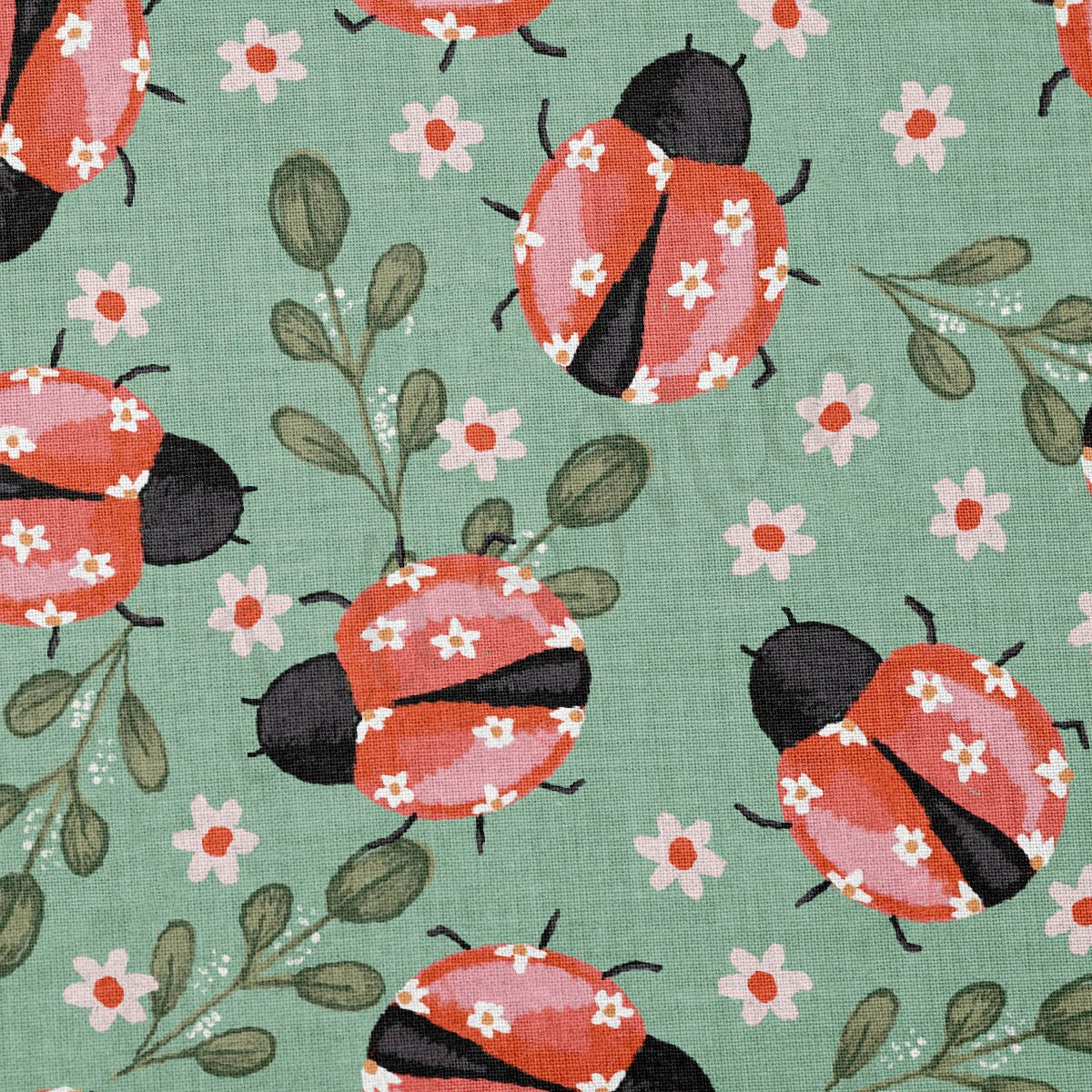 100% Cotton Fabric By the Yard Printed in USA Cotton Sateen -  Cotton  CTN462