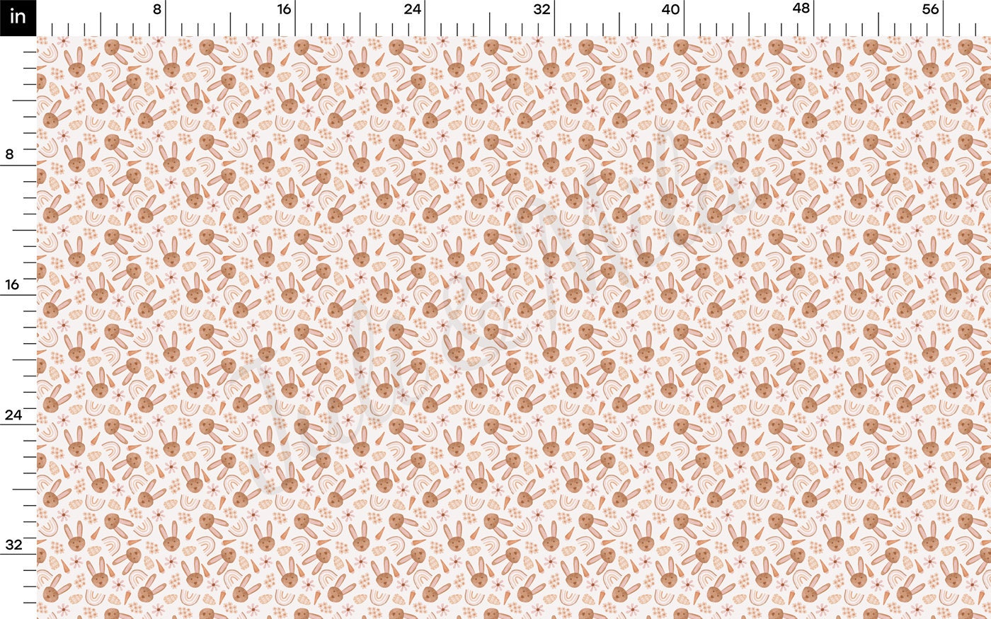 100% Cotton Fabric By the Yard Printed in USA Cotton Sateen -  Cotton  CTN1374 Easter