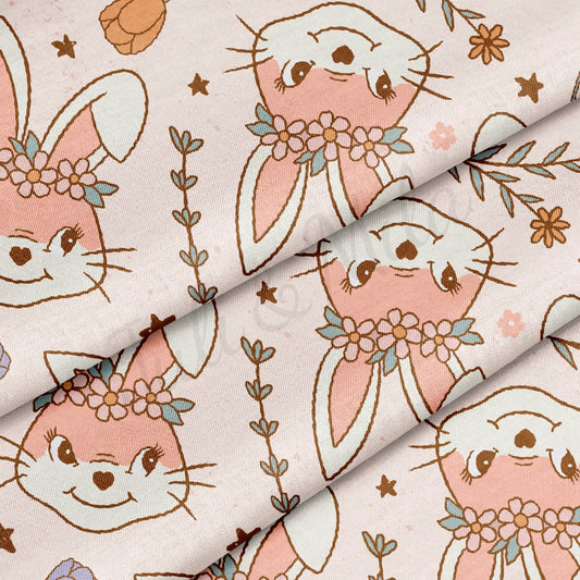 100% Cotton Fabric By the Yard Printed in USA Cotton Sateen -  Cotton  CTN1170 Easter