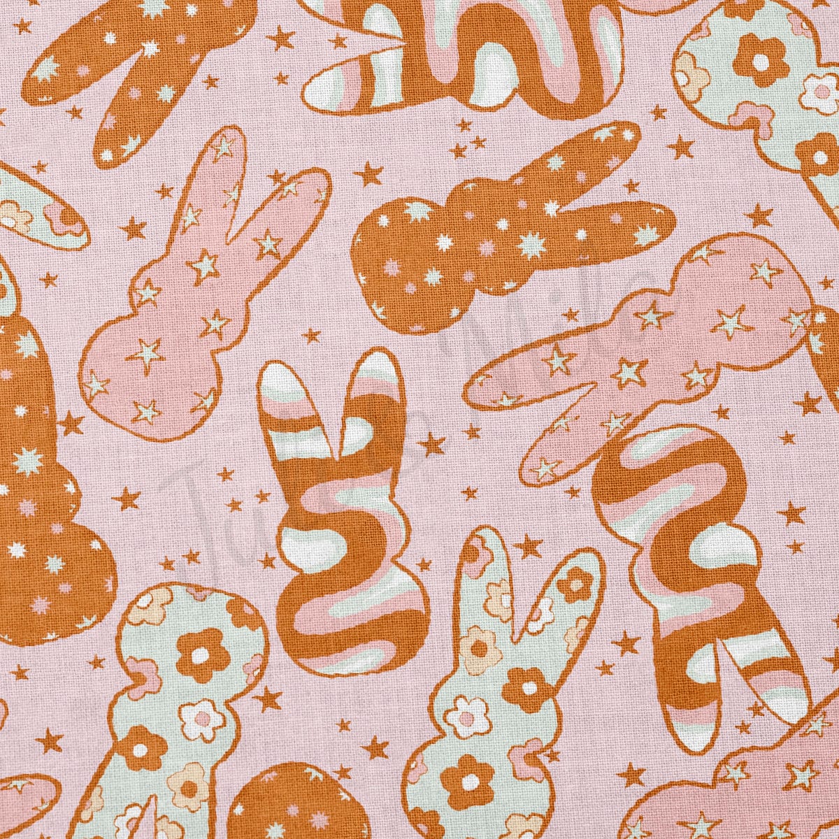 100% Cotton Fabric By the Yard Printed in USA Cotton Sateen -  Cotton  CTN1372 Easter
