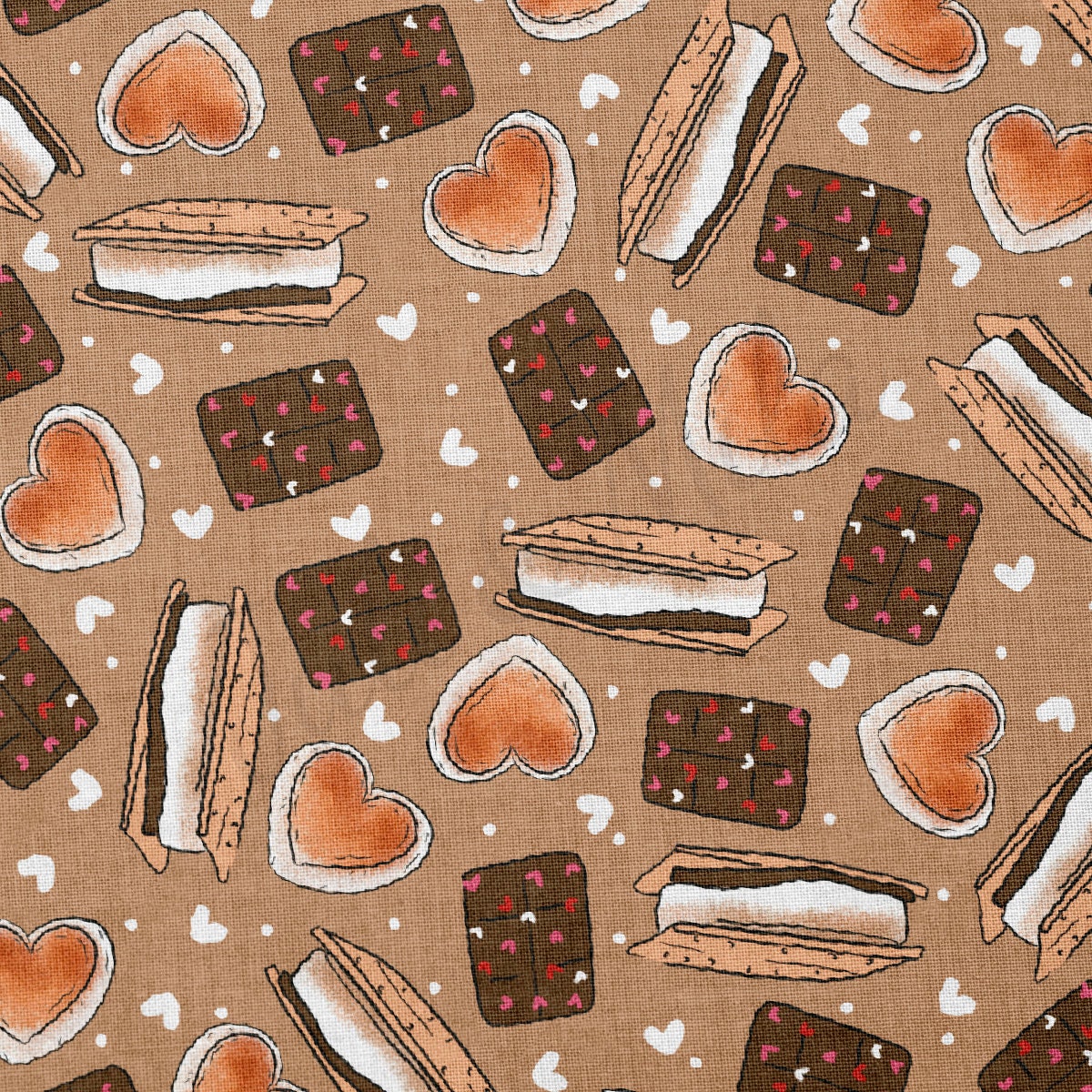 100% Cotton Fabric By the Yard Printed in USA Cotton Sateen -  Cotton  CTN1113