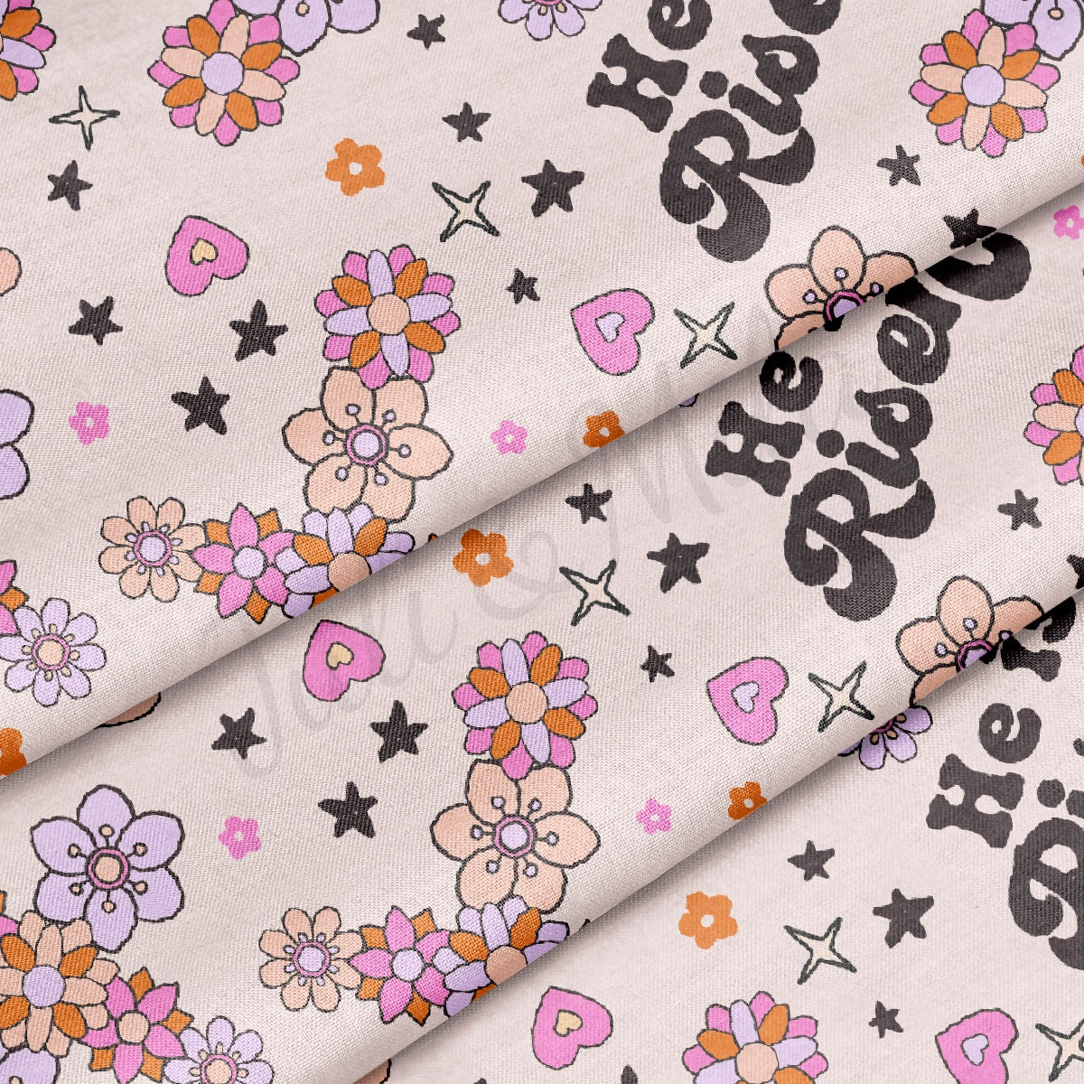 100% Cotton Fabric By the Yard Printed in USA Cotton Sateen -  Cotton  CTN1187