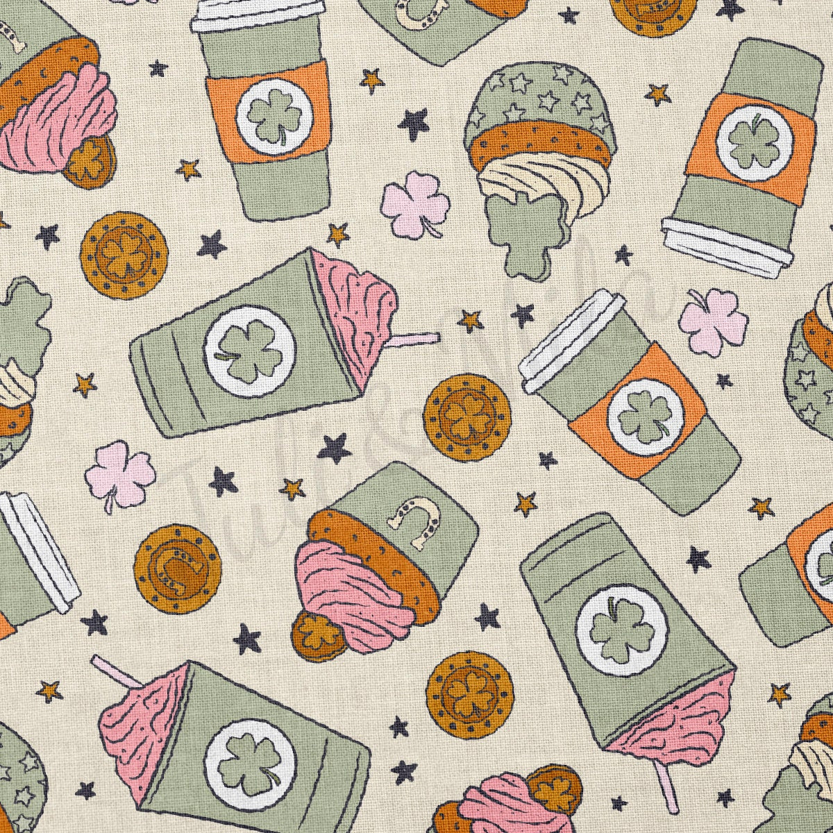 100% Cotton Fabric By the Yard Printed in USA Cotton Sateen -  Cotton  CTN1233