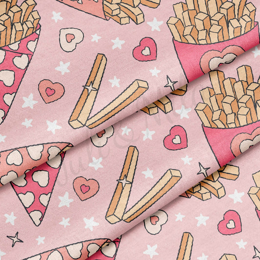 100% Cotton Fabric By the Yard Printed in USA Cotton Sateen -  Cotton  CTN1063 Valentine&#39;s Day