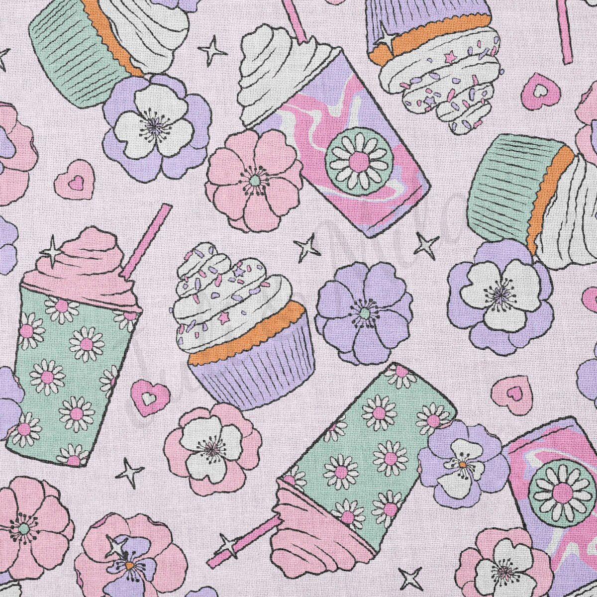 100% Cotton Fabric By the Yard Printed in USA Cotton Sateen -  Cotton  CTN1251