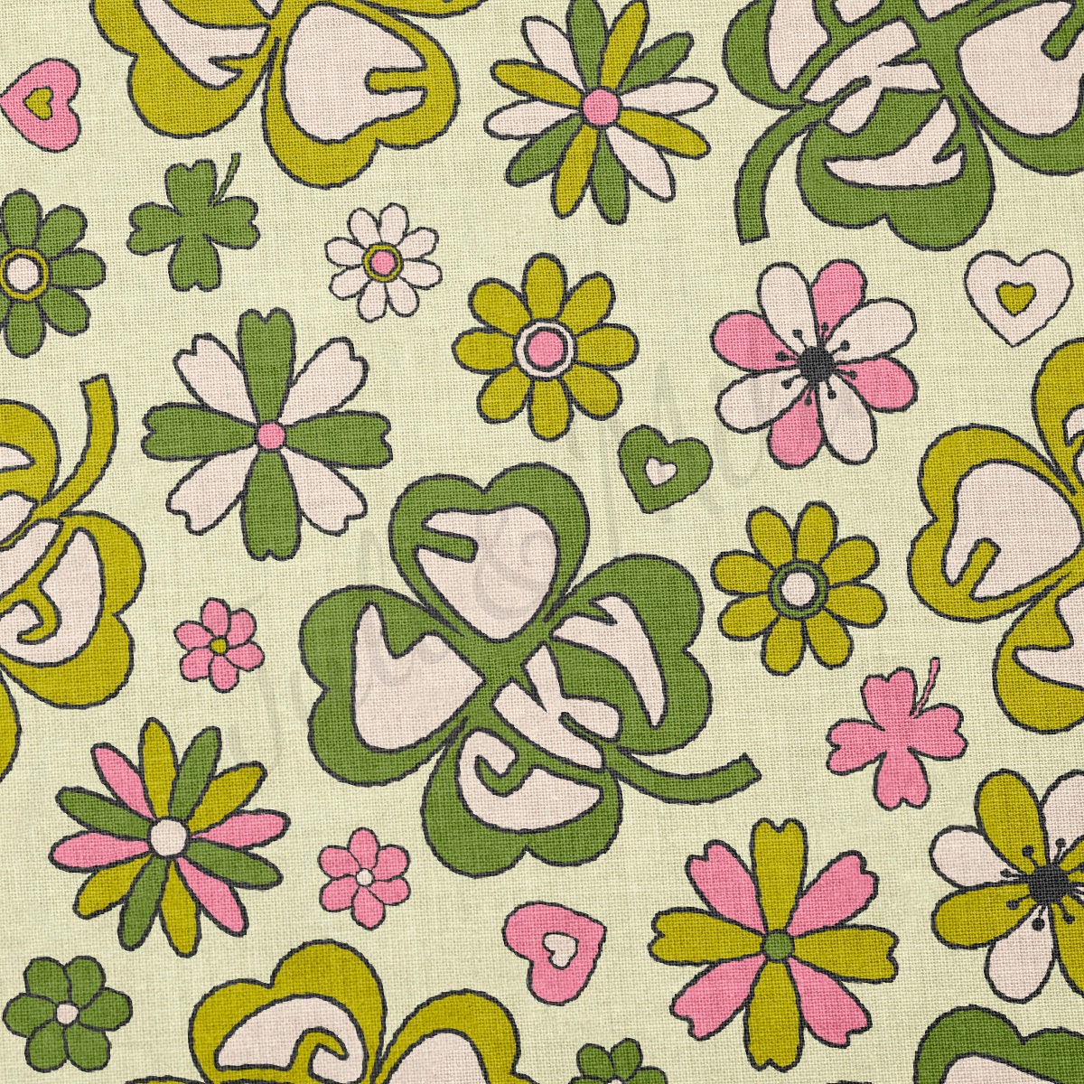 100% Cotton Fabric By the Yard Printed in USA Cotton Sateen -  Cotton  CTN1238