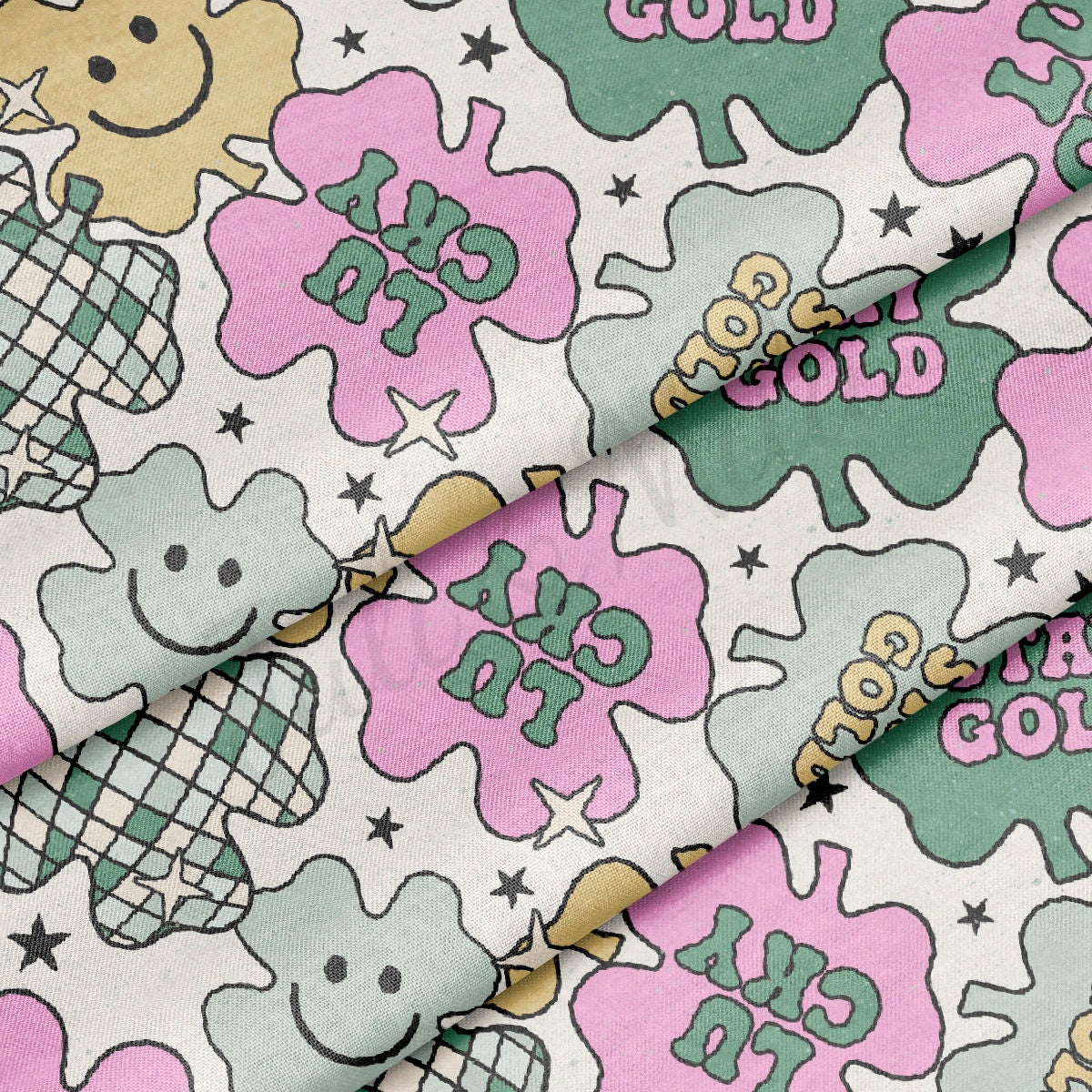 100% Cotton Fabric By the Yard Printed in USA Cotton Sateen -  Cotton  CTN1293