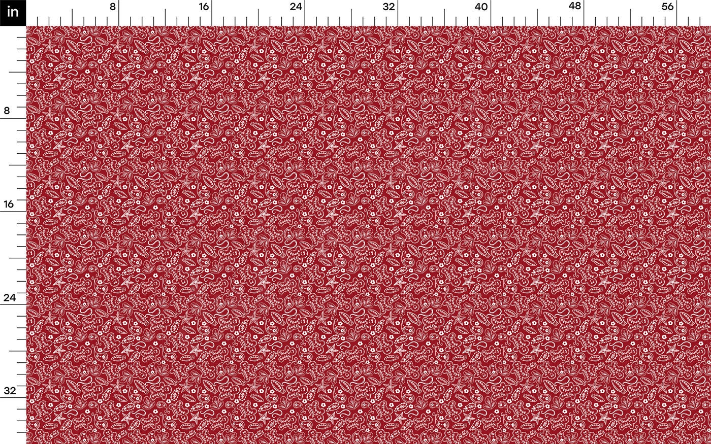 100% Cotton Fabric By the Yard Printed in USA Cotton Sateen -  Cotton CTN1035